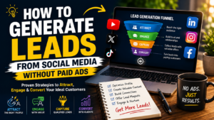 How to Generate Leads from Social Media Without Paid Ads